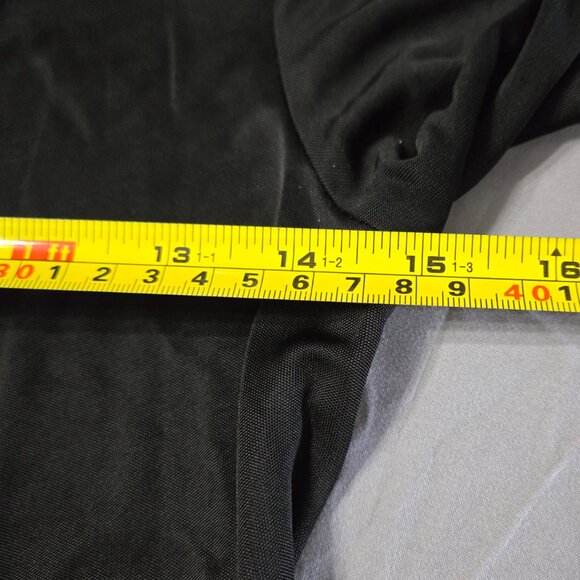 Diane Von Furstenberg Sz 4 Womens Black Long Sleeve Wrap Maxi Dress - Picture 8 of 8